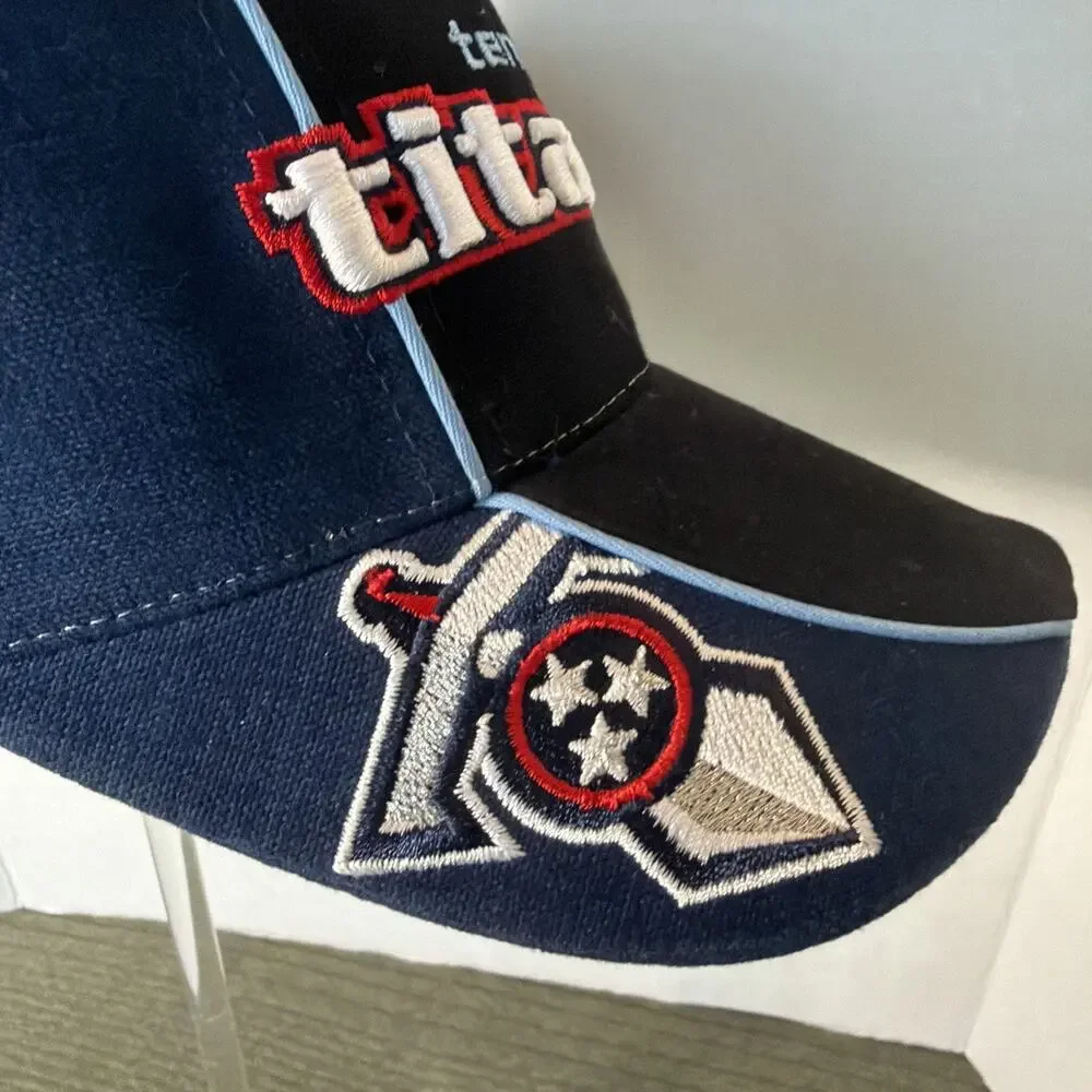 Tennessee Titans Hat/Cap. NFL Official. Adjustable. New W/Tags. Black-Multi.